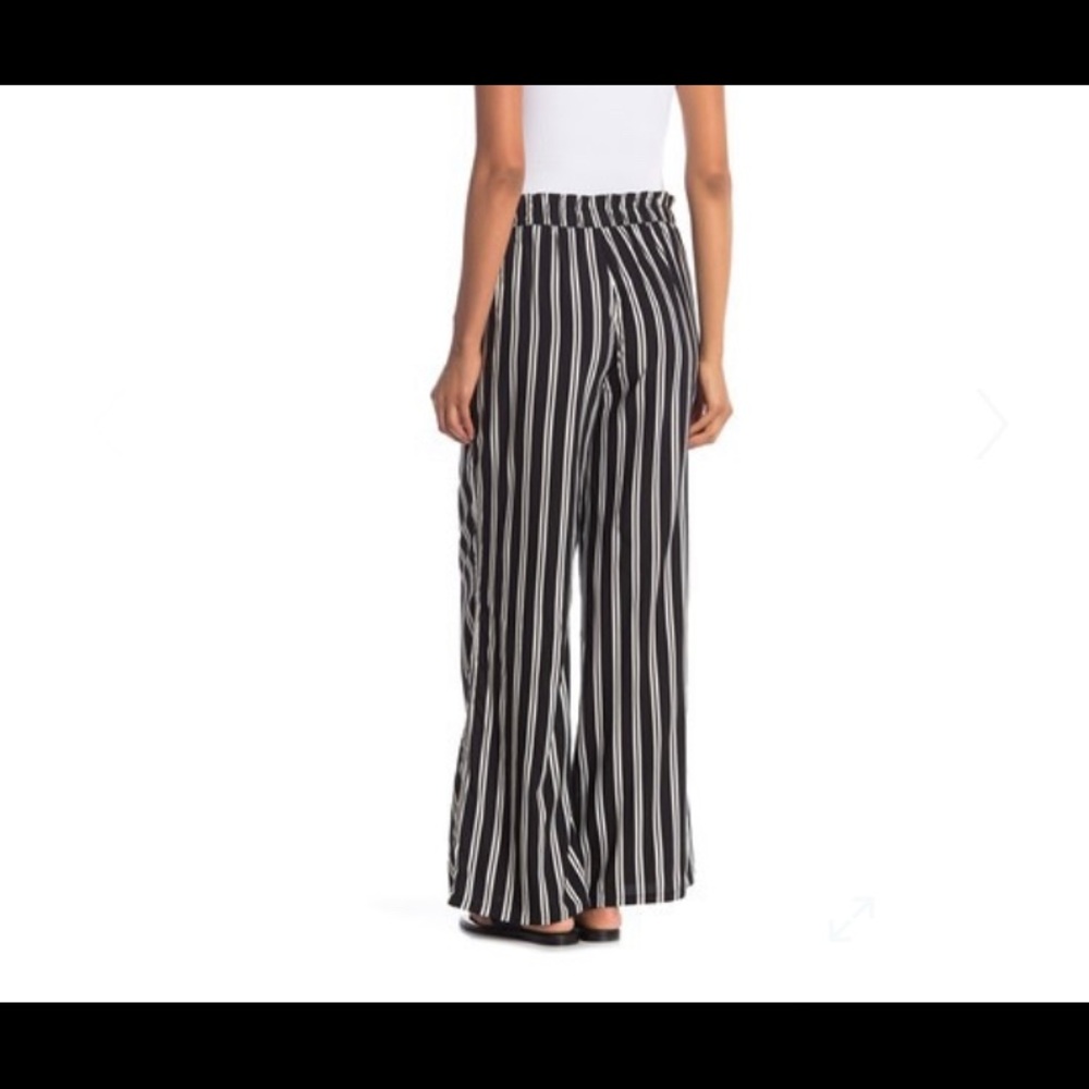 NWT Abound Paperbag Waist theater stripe pants XXL - Picture 2 of 5